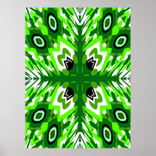 Poster Vintage Peacock