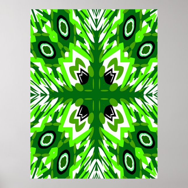 Poster Vintage Peacock (Frente)