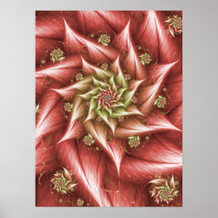 Poster Vintage Pink Rose