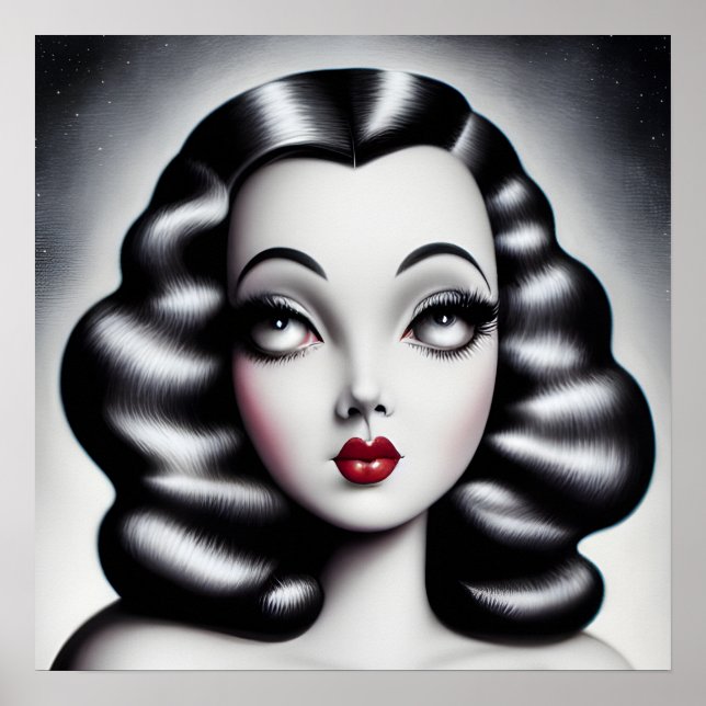 Poster &Vintage Pinup Girl (Frente)