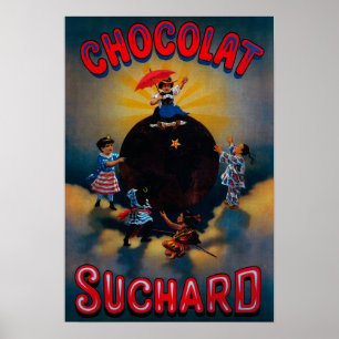 Pôster Vintage PosterEurope de Chocolat Suchard