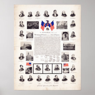 Poster Vintage: Presidentes políticos