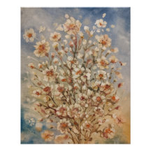 Vintage primavera floresce