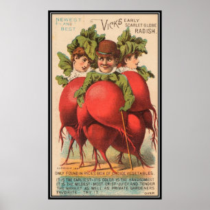 Pôster Vintage: propaganda da agricultura -