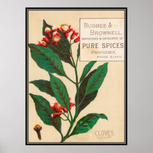 Pôster Vintage: propaganda da comida -