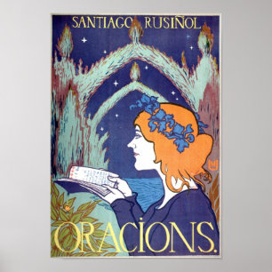 Poster Vintage Publicidade Francesa Utrillo Miquel