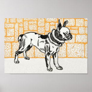 Poster Vintage Pup