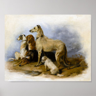 Poster Vintage Pups