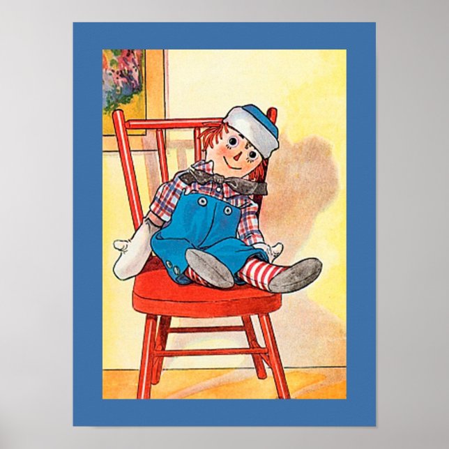 Poster Vintage RAGGEDY ANDY Image (Frente)
