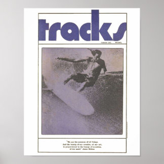 Poster Vintage rastreia Surf Magazine Surf Wall Art