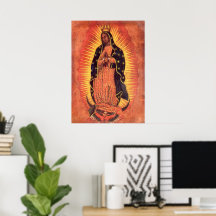 Vintage Religion Virgin Mary Nossa Senhora de Guad