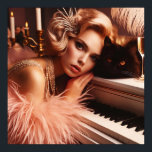 Poster Vintage retro glamour art deco<br><div class="desc">Se você não encontrou um produto que você quer com meu design na nossa loja, fique livre para entrar em contato comigo e eu o criarei para você. Agradeço a vossa atenção para o nosso compro. designs fazeres é o nosso grande amor! E ficaremos felizes em fazer sua vida mais...</div>