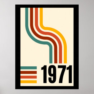 poster vintage Retroativo 1971