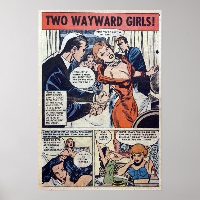 Poster Vintage Romance (Frente)