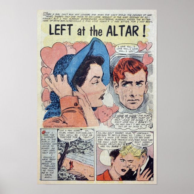 Poster Vintage Romance (Frente)