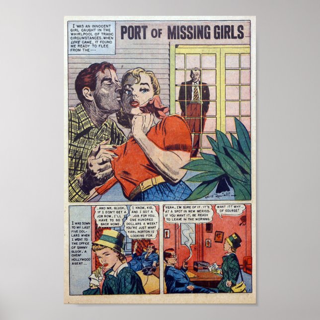 Poster Vintage Romance (Frente)