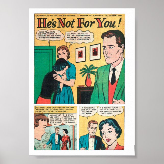 Poster Vintage Romance (Frente)