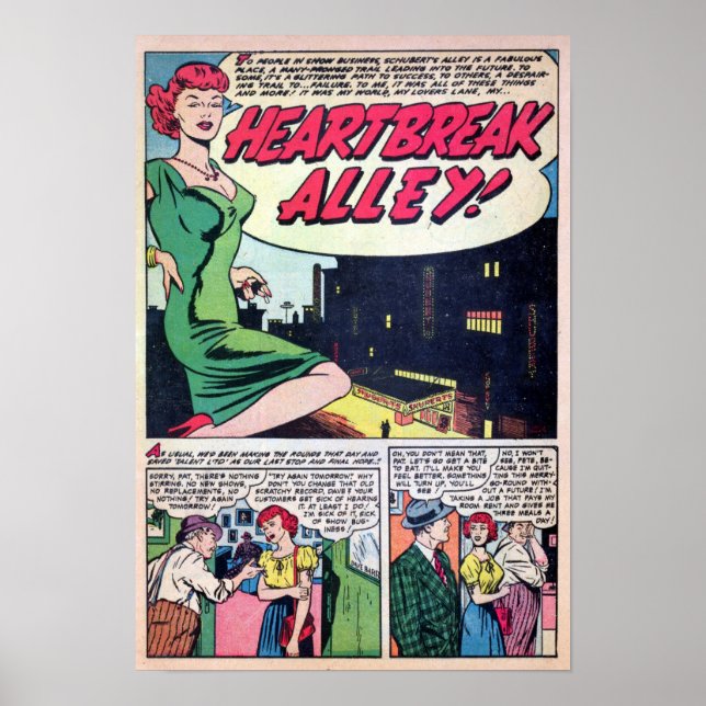 Poster Vintage Romance (Frente)