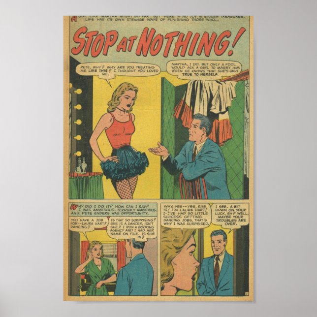 Poster Vintage Romance (Frente)