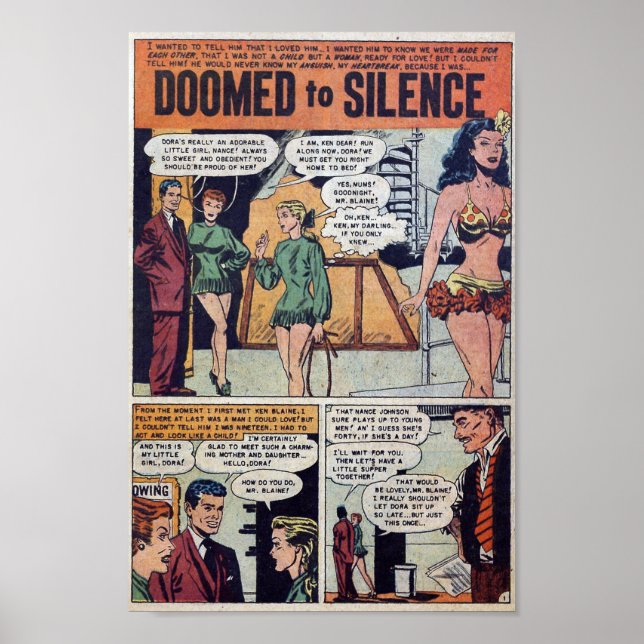 Poster Vintage Romance (Frente)