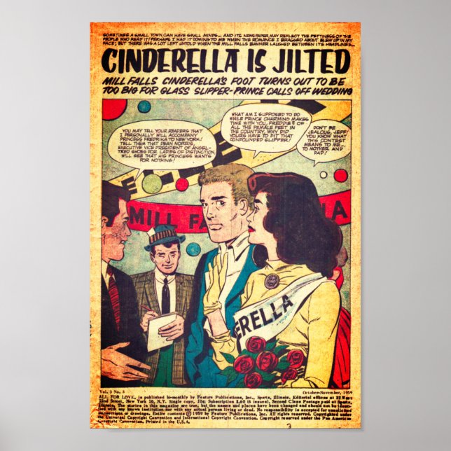 Poster Vintage Romance (Frente)