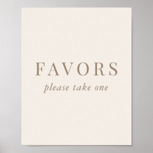 Poster Vintage Romântica Dourada e Ivory Weddin Favorita 