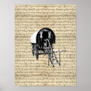 Pôster Vintage Romany Gypsy