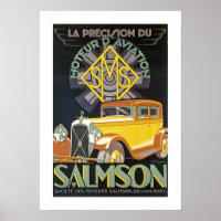 Vintage Salmson Automobile Anúncio
