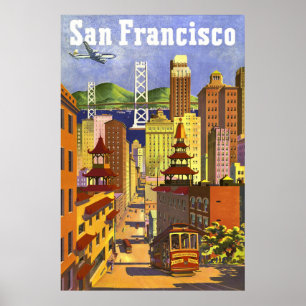 Poster Vintage San Francisco