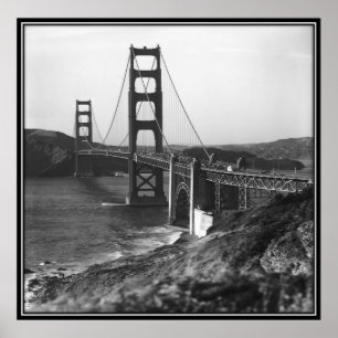 Poster Vintage San Francisco, EUA -