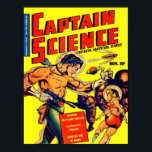 Poster Vintage Science Ficting Quic<br><div class="desc">Guerreiro espacial Vintage Science Ficage Ficção científica em quadrinhos, Horror e Ilustração Fantástica Art. Coleção fantástica de arte retro em quadrinhos disponível em t-shirts, chapéus, imãs de geladeira, pinos, botões, aventais, cartões postais, cobrir, pranchas, toalhas, frascos de decorador, canecas, garrafas de água, e muito mais ideias de presentes. Comércio por...</div>