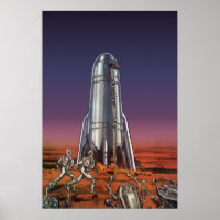 Vintage Science Fiction, Astronautas Beetle Aliens