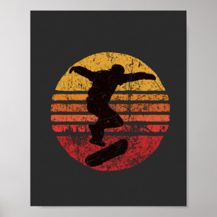 Poster Vintage Skateboatd