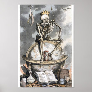 Poster Vintage Skeleton