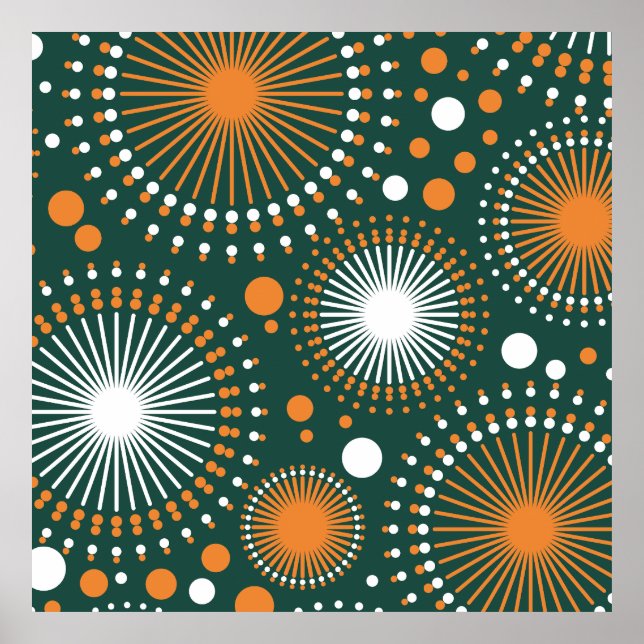 Poster Vintage Sky Joy Fireworks Fiesta (Frente)