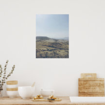 Vintage Soft Color Painted Colinas Oregon