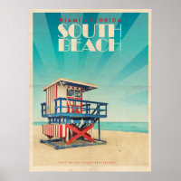 Vintage South Beach Florida