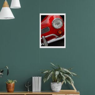 Poster Vintage Sports Car