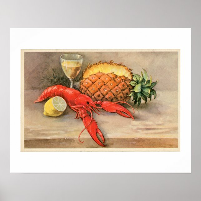 Pôster Vintage Still Life (Frente)