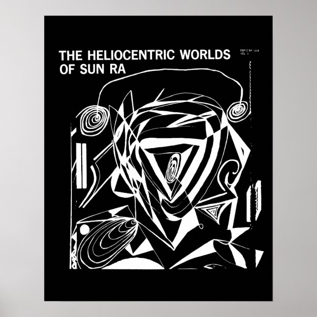 Poster vintage Sun Ra Jazz (Frente)