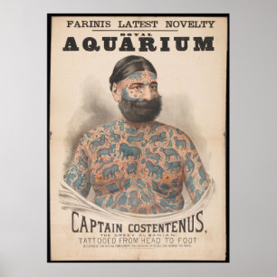 Poster Vintage Tattoos