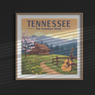 Poster Vintage Tennessee