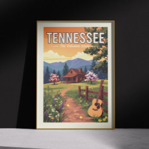 Poster Vintage Tennessee