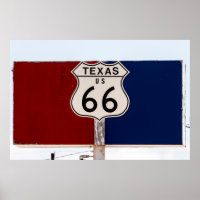 Vintage Texas Route 66
