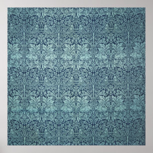 Pôster Vintage Textile Patterc Brer Rabbit William Morris
