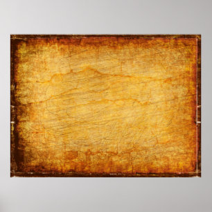 Poster Vintage textura dourada