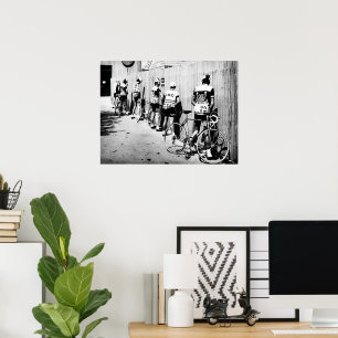 Poster Vintage Tour de France Pee Stop de 1970