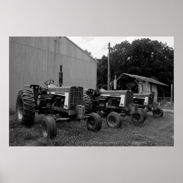 Pôster Vintage Trators (Frente)