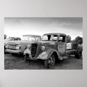 Poster Vintage Trucks