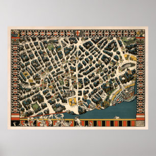 Poster Vintage UK Capital (1915)